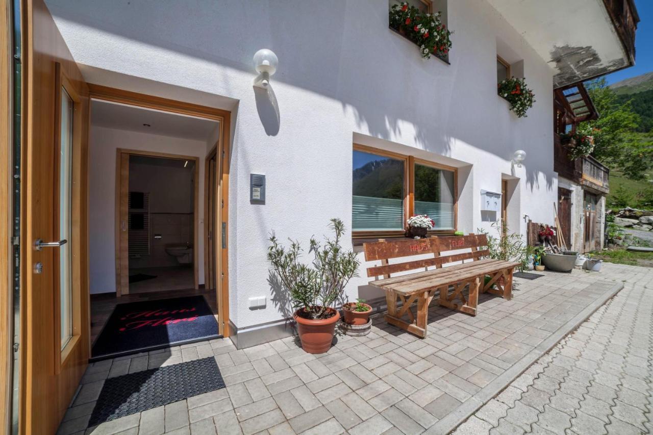 Ferienwohnung Haus Fliri Melago Bagian luar foto